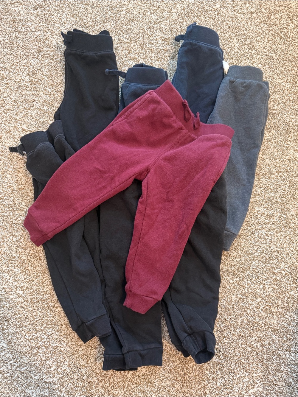 The Children's Place Jogger Sweatpants Bundle of 8 for Kids - Size 2T